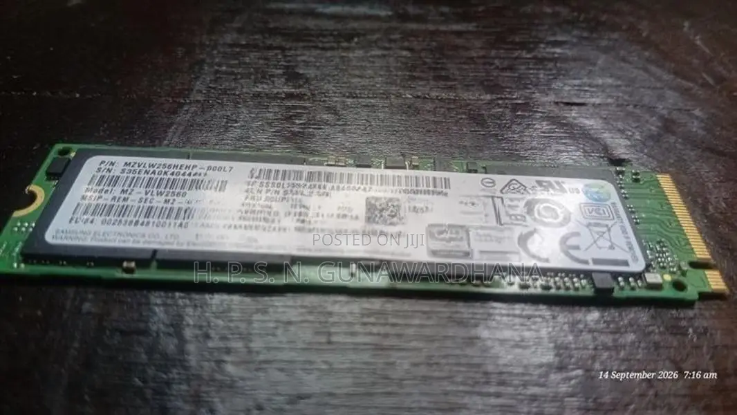 SSD (Nvme) 256GB