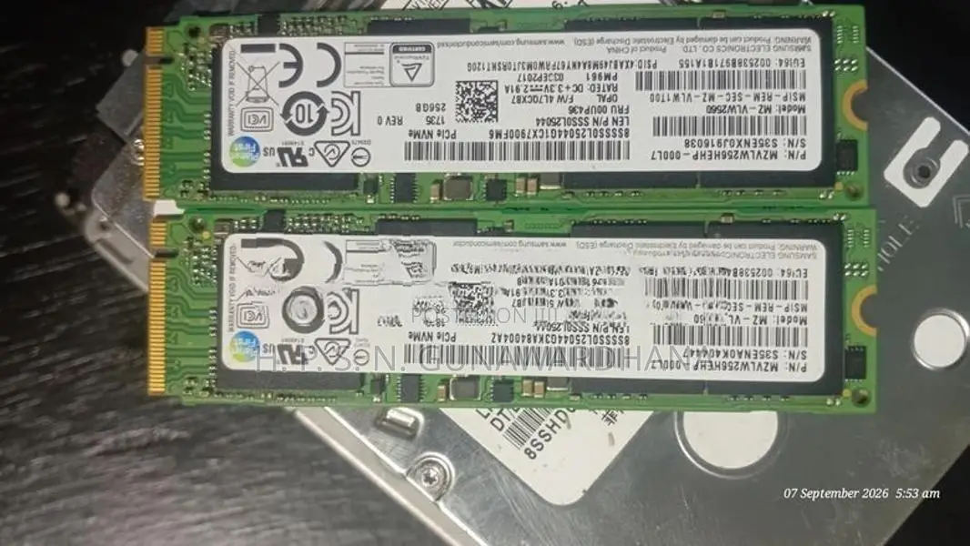 SSD (Nvme) 256GB