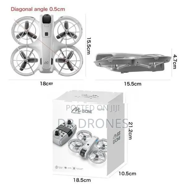 Brand New M88 Brushless Motor Dual Camera Drone