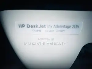 HP Desk Jet Ink Advantage 2135