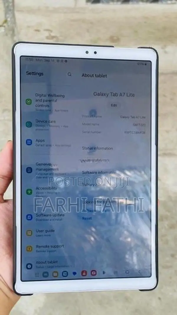 Samsung Galaxy A7 Lite Tab