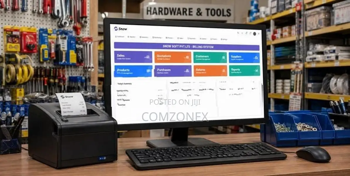 Hardware Shop POS Billing System