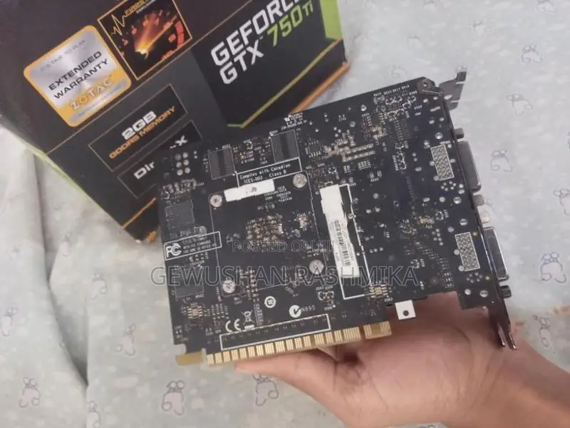 GTX 750 Ti 2GB ( Pink Color Error )