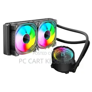 COOLMOON ARGB TY240 Liquid Cooler (Black)