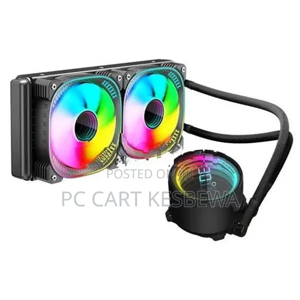 COOLMOON ARGB TY240 Liquid Cooler (Black)