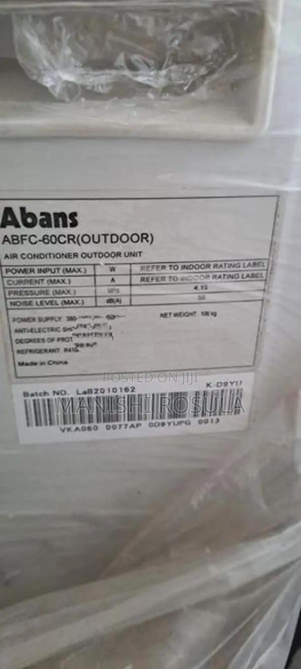Abans Air Conditioner ABFC-60CR