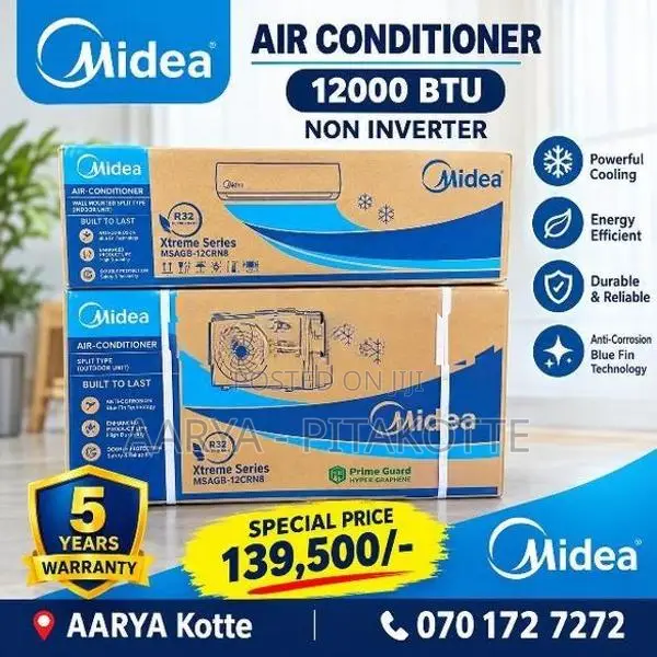 Midea Air Conditioner 12000btu - Non inverter