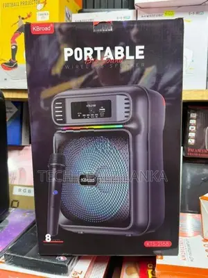 KTS 2168 Portable Bluetooth Speaker With Mic