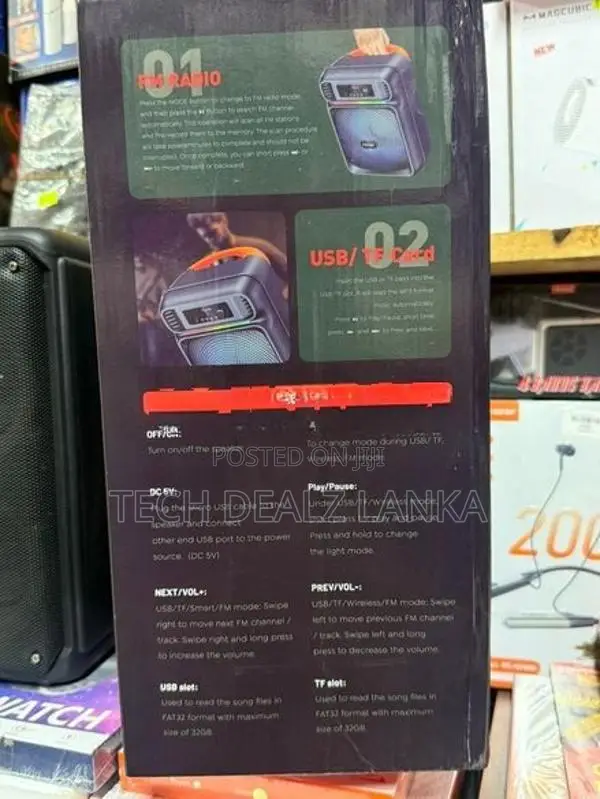 KTS 2168 Portable Bluetooth Speaker With Mic