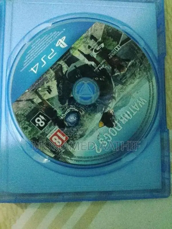 Sony Wtach Dogs 2 Ps 4 Game CD