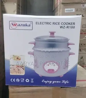 wazuka Rice Cooker 1.8L Capacity