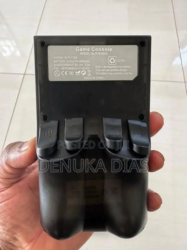 R36 Max Handheld Game Console
