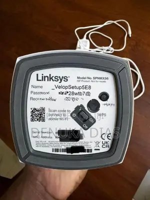 Linksys Velop MX5600 (SPNMX56) Tri-Band AX5400 Mesh Wi-Fi 6 Router