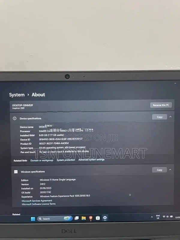 Dell Inspiron 3501 Laptop