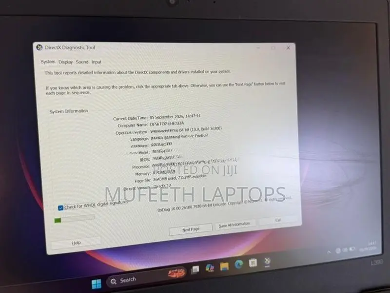 Lenovo slim i5 8Gen 8/256GB 14.1”FHD Display