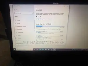 6th Gn 8GB RAM 256GB Dell Black Laptop Used