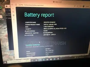 6th Gn 8GB RAM 256GB Dell Black Laptop Used