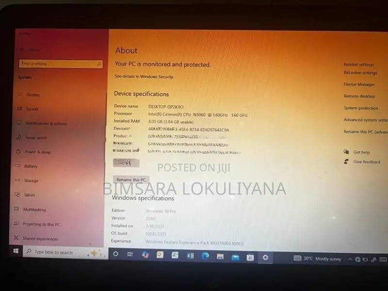 N3060 HP Celeron Laptop