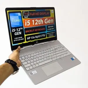 HP 15-fq Intel Core i5-12th Gen |8GB RAM |512GB NVMe SSD Laptop
