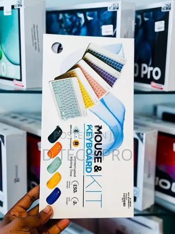 Wireless Keyboard Mouse NO Need Adapter Support With Bluetooth
