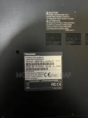 Toshiba i5 Laptop