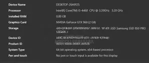 I5 4TH Gen Gaming PC