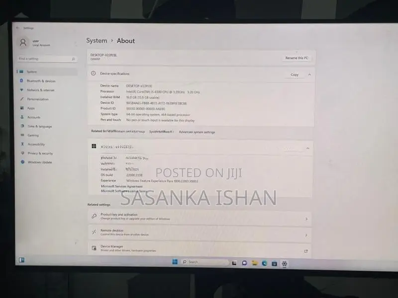 HP ProDesk 600 G2 Core i5 6th Gen PC / Desktop (16GB RAM) "