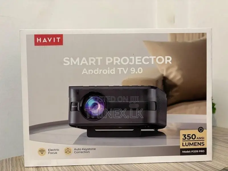 Havit PJ219 Pro Smart Projector – Full HD 1080P