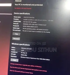 ASUS i5 4th Gen Gull Set PC