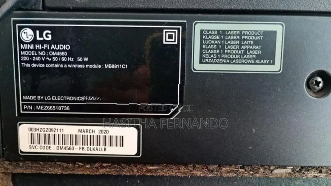 LG Mini Xboom Speaker