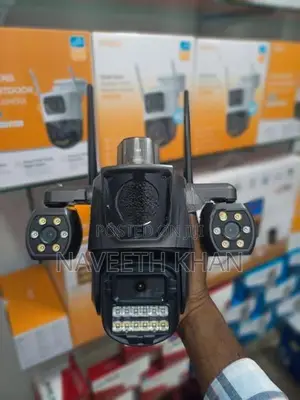Ai Triple Lens Cctv Camera