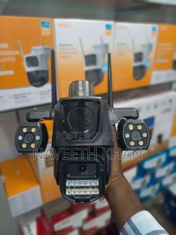 Ai Triple Lens Cctv Camera