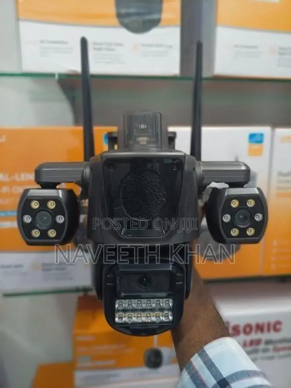 Ai Triple Lens Cctv Camera