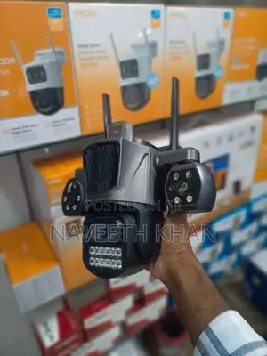 Ai Triple Lens Cctv Camera