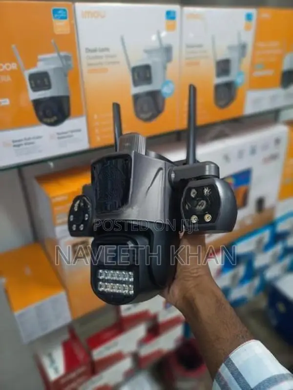 Ai Triple Lens Cctv Camera