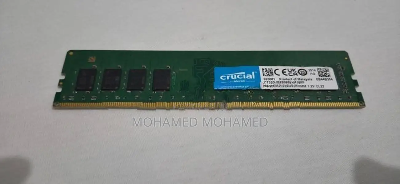 DDR 4 32GB 3200V RAM Desktop