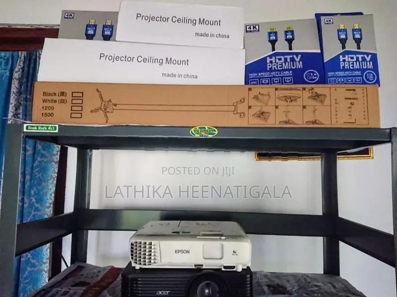 Projector celling ,wall bracket, 4k hdMI cables