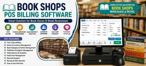 Book Shop POS Billing Software for Fast Sales & Inventory