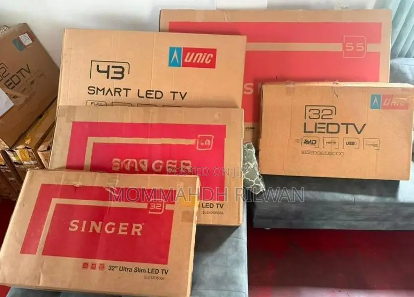 55, 43, 40 And 32 Singer LED TV