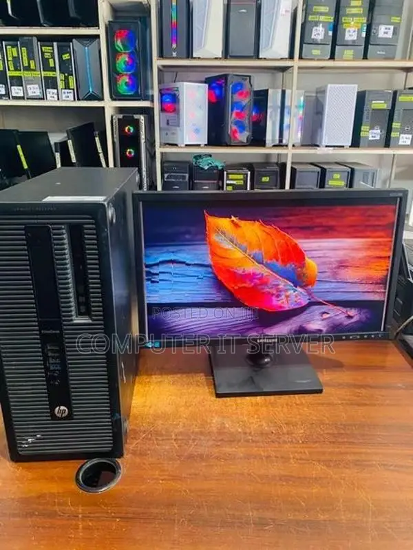 Core i3 6th GEN PC With 22 Wide LED Monitors