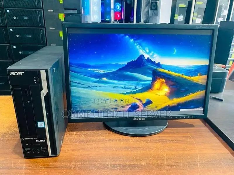 i7 6TH GEN PC With 22'' Wide LED Monitors