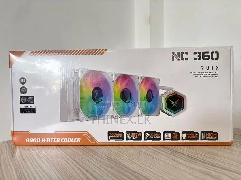 NC 360 ARGB Water Cooler – 360mm | 300W TDP