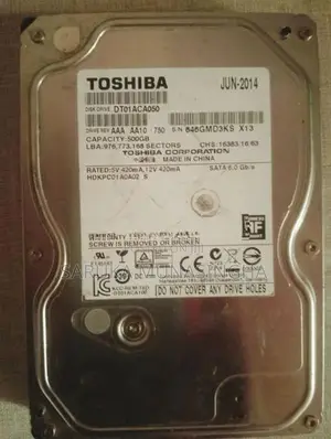 Toshiba 500GB Harddisk