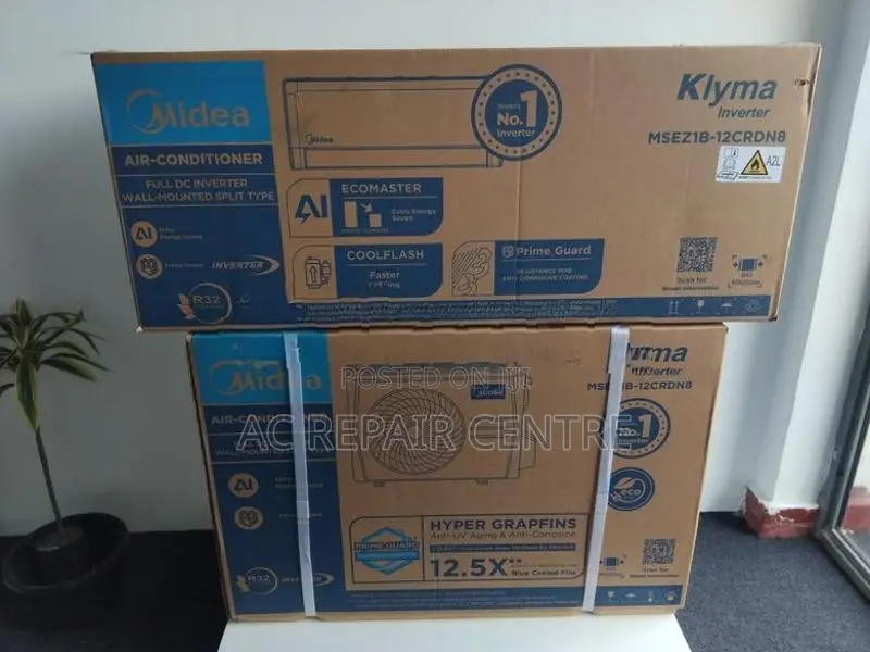 midea klyma inverter 12000btu Air conditioner