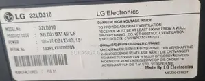 32LD310 LG 32" LCD TV
