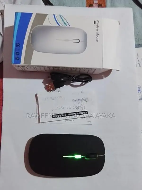 RGB Wireless Mouse - Rechargeable 7 Colors Brand New