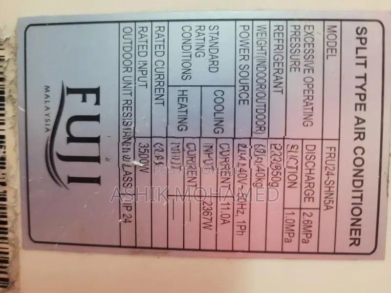 Samsung Fuji Air Condition