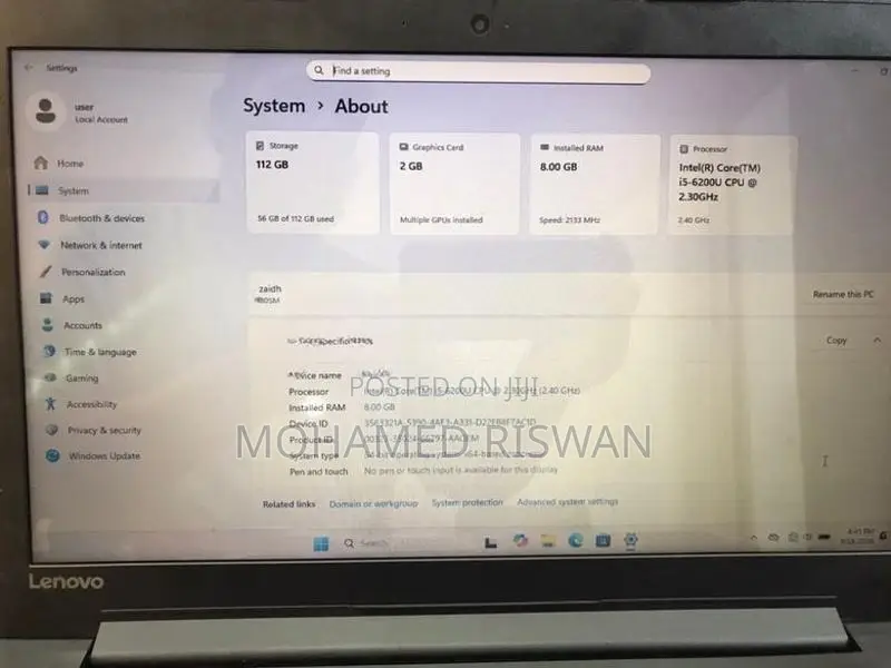 Lenovo Laptop
