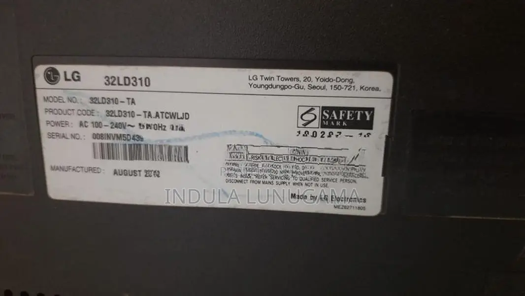 LCD TV 32 inch