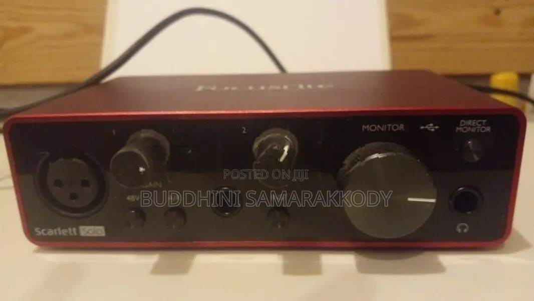 Focusrite Scarlett Solo Audio Interface